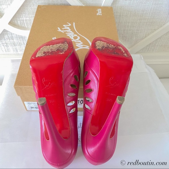 Christian Louboutin Cyclamen Griffita 140 Platform - Picture 6 of 7